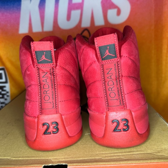 Jordan 12 Retro 2018 Gym Red Size 10.5M Pre-loved - Picture 6 of 7